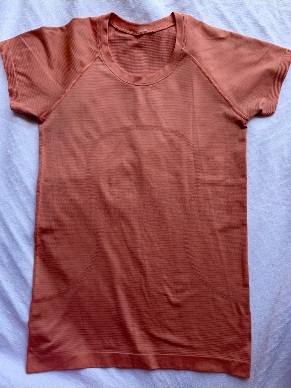 Lululemonš Swiftly Tech Short Sleeve 2.0 In Orange Size 6 - Picture 2 of 5